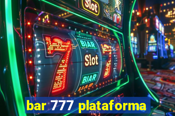 bar 777 plataforma